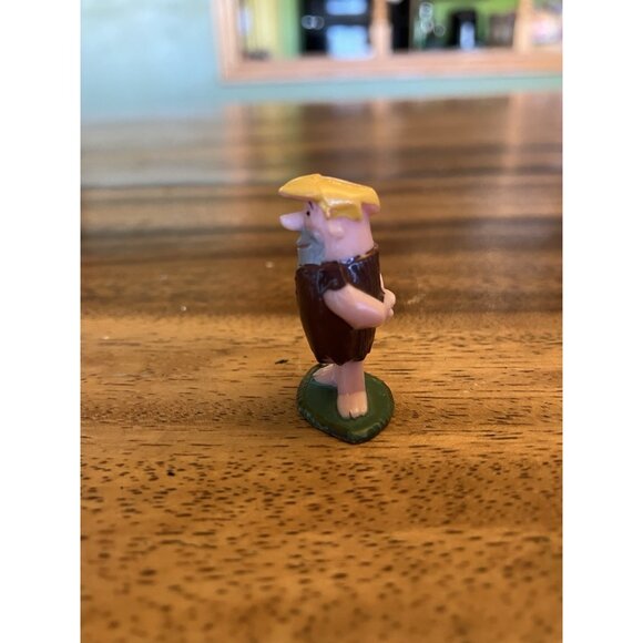 Flintstones Barney Rubble Figure by Marx Tinykins 1960s Cereal Toy RARE - Picture 3 of 8